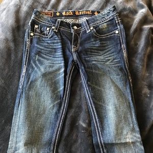 LIKE NEW Rock Revival Lucille Skinny Jeans